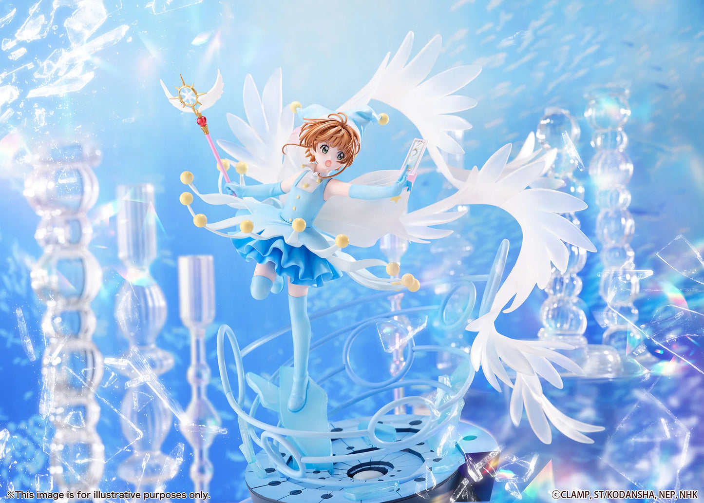 eStream Sakura Kinomoto Battle Costumes Water Ver. Scale Figure