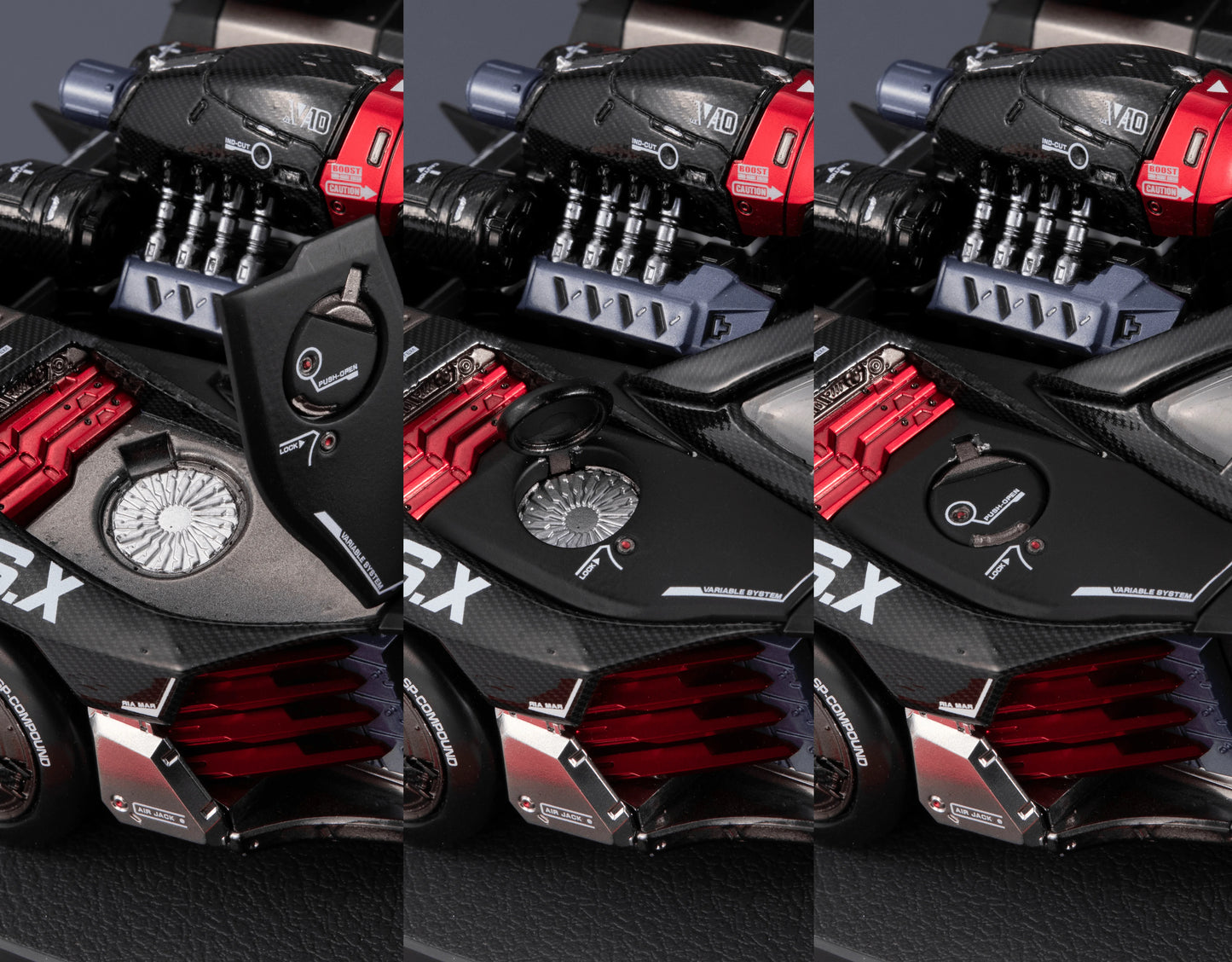 Variable Action Hi-SPEC UNITED Future GPX Cyber Formula Asurada G.S.X RS SIREN