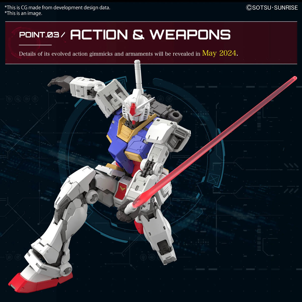RG 1/144 RX-78-2 Gundam Ver.2.0 Model Kit