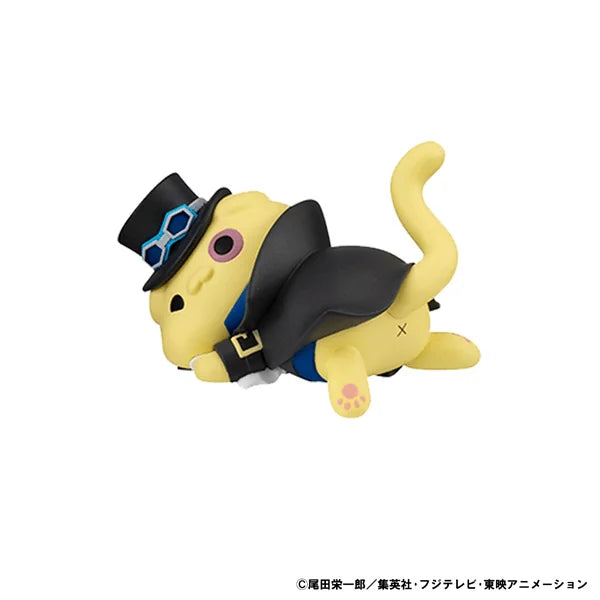 MEGA CAT PROJECT ONE PIECE Nyan Piece Nyan！Stickie！ (Box of 8)