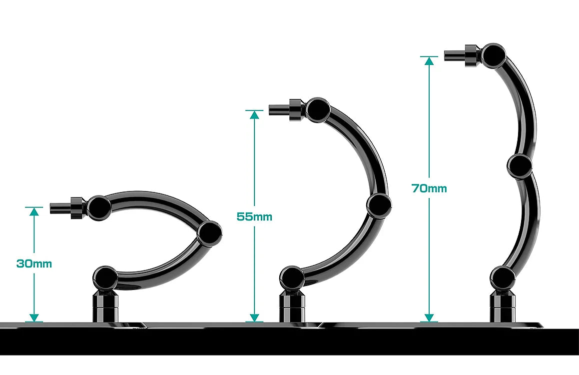 The Simple Stand mini x4 Black (for Small Figures & Chibi Figures)
