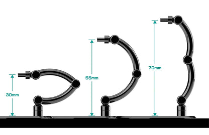 The Simple Stand mini x4 Black (for Small Figures & Chibi Figures)