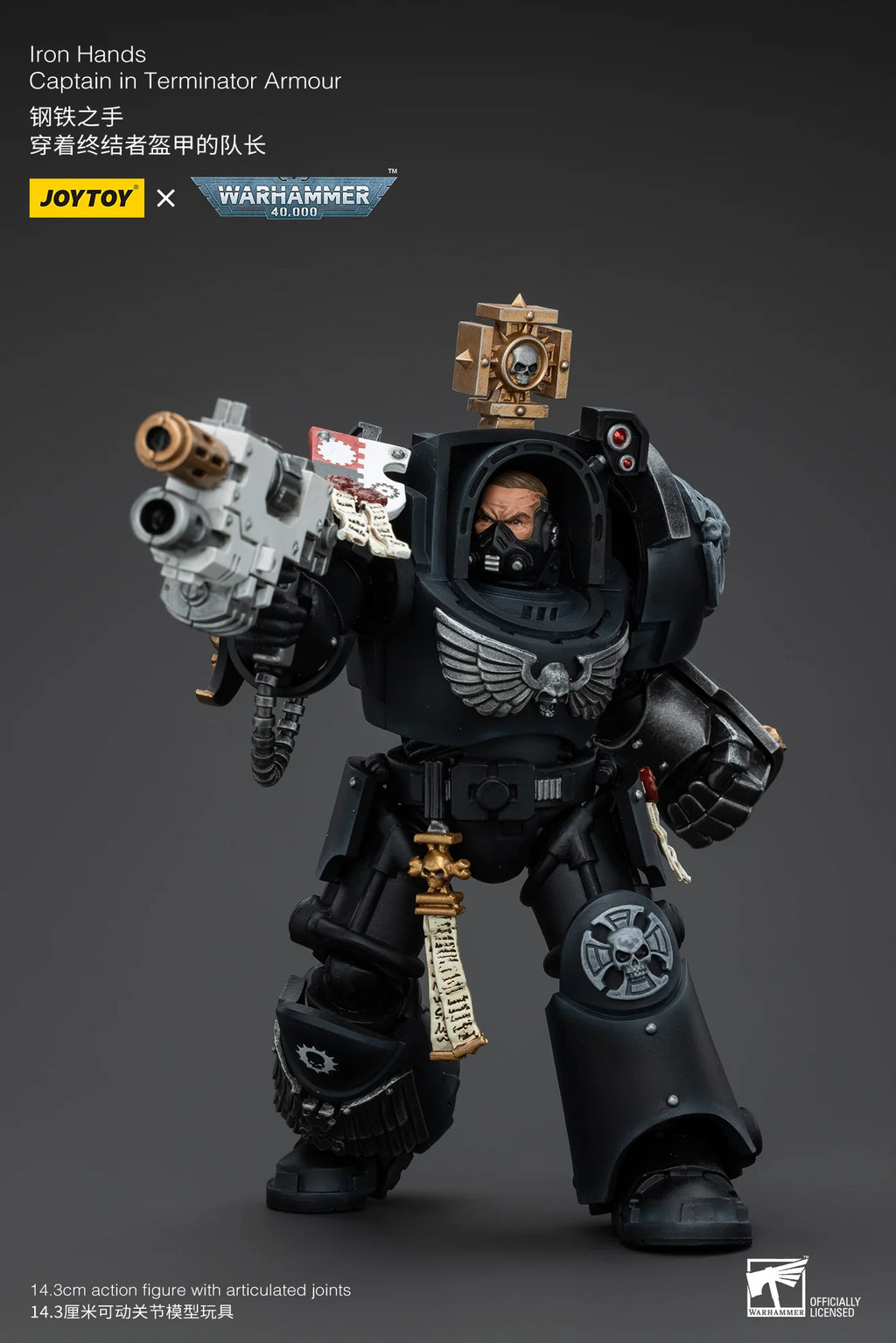 Iron Hands Captain in Terminator Armour