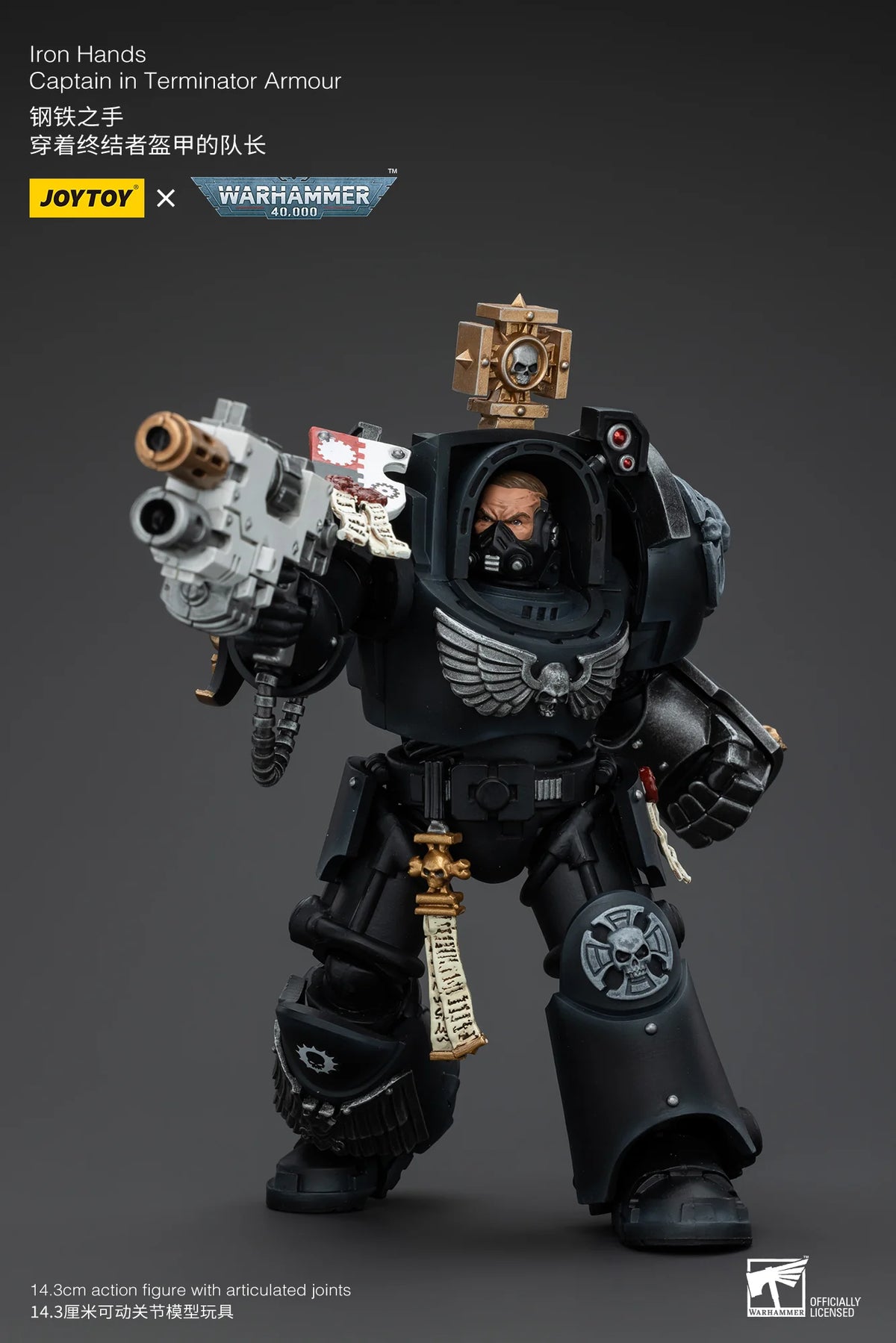 Iron Hands Captain in Terminator Armour