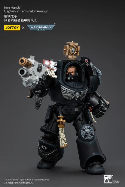 Iron Hands Captain in Terminator Armour