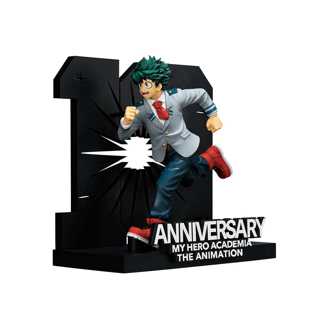 Bandai Spirits Ichibansho Izuku Midoriya 10th Anniversary Statue