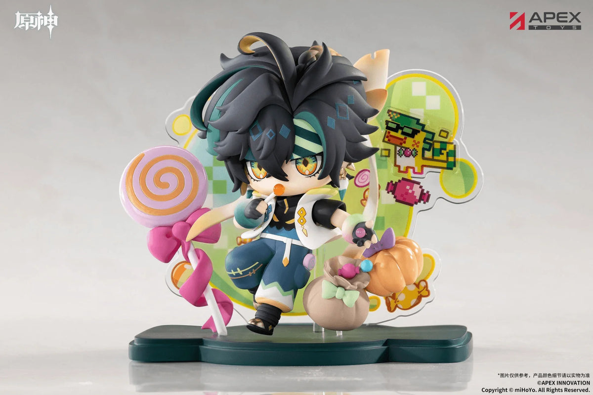 [GENSHIN IMPACT] Twilight Whimsy Series Kinich Chibi Painted Figure w BONUS