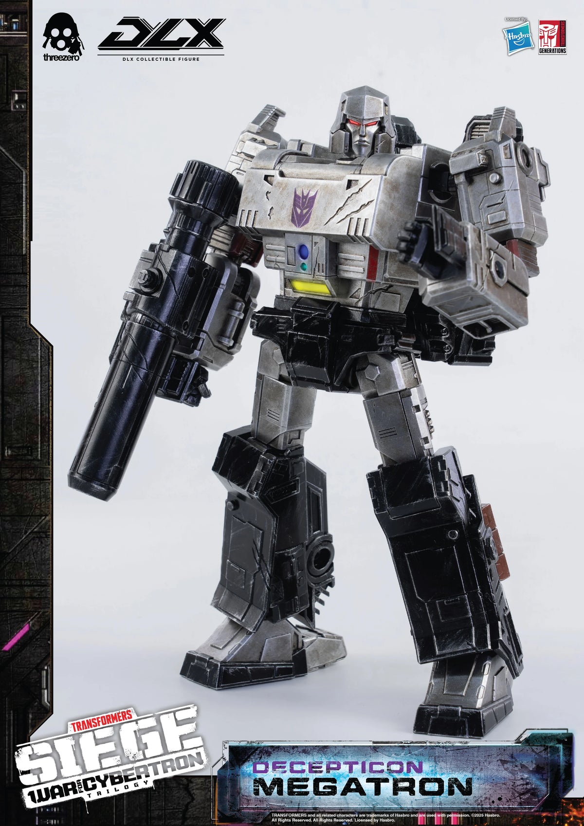threezero DLX Megatron Action Figure - Transformers: War for Cybertron Trilogy