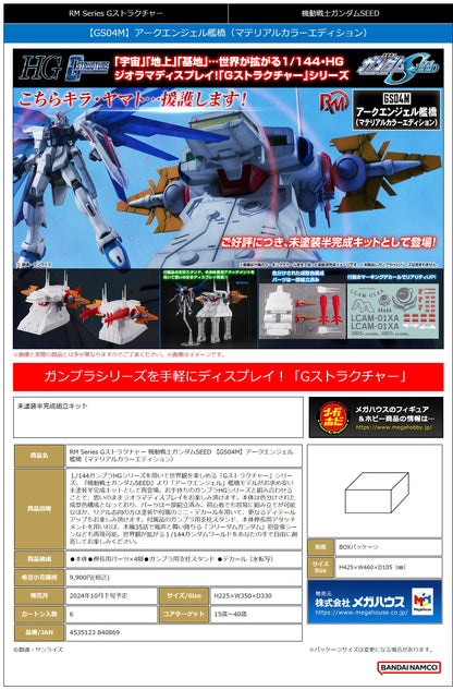 MegaHouse RM Series G Structure Archangel Bridge 1/144 Model Kit
