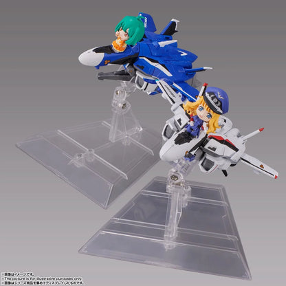 Bandai Spirits Tiny Session VF-25F Messiah Valkyrie Alto Macross Frontier Collectible Figure