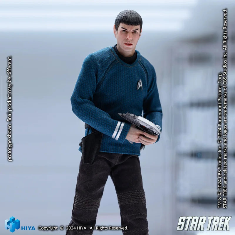 Hiya Toys Exquisite Super Series 1/12 Scale Star Trek 2009 Spock Action Figure