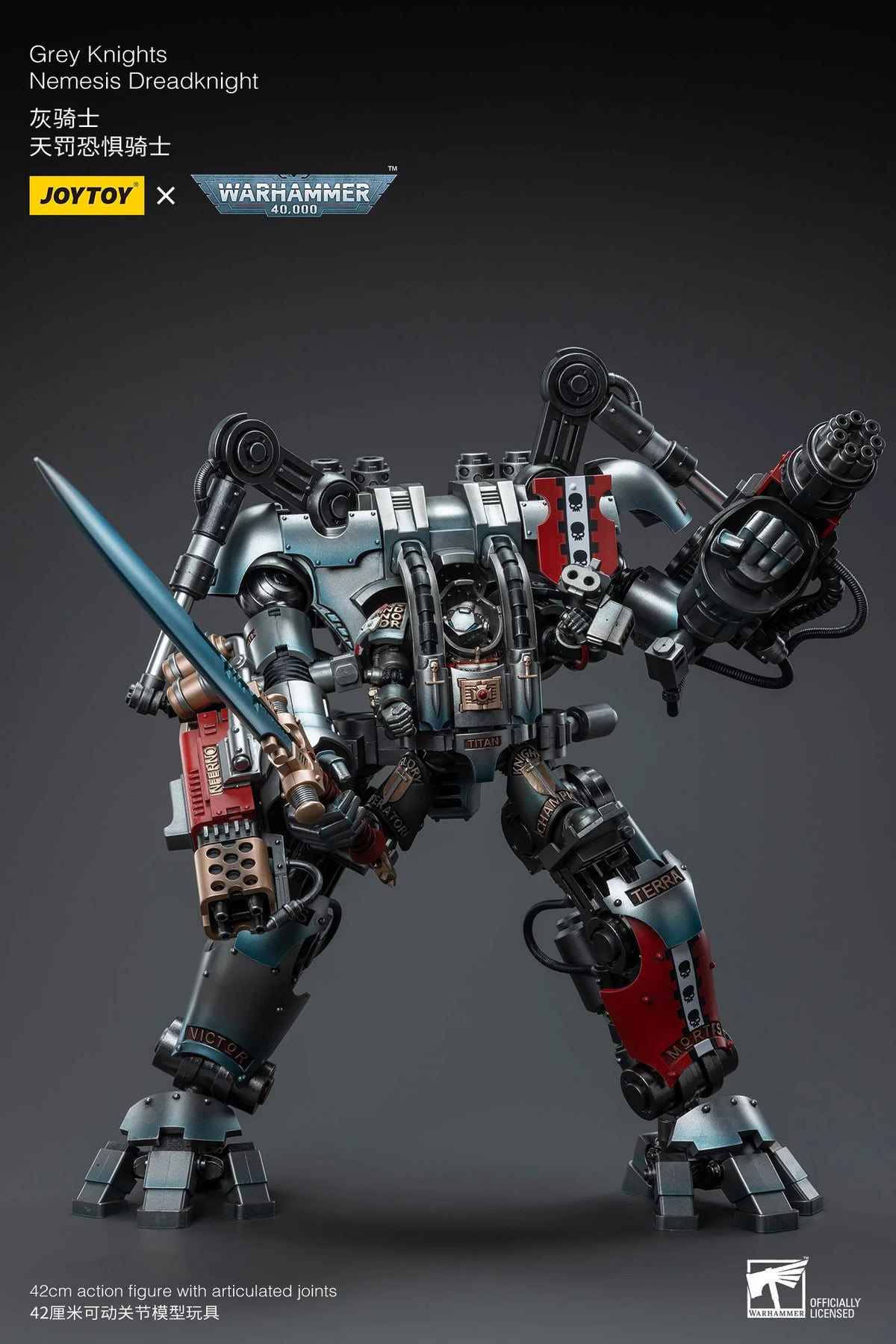 JOYTOY Grey Knights Nemesis Dreadknight Action Figure