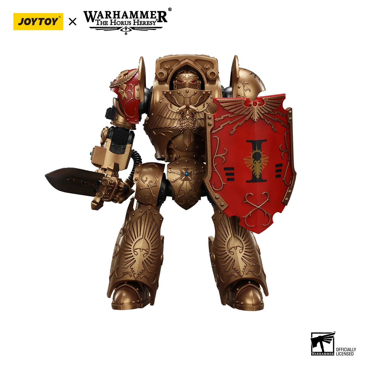 JOYTOY Warhammer 40K Legio Custodes Contemptor-Galatus Dreadnought Collectible Figure