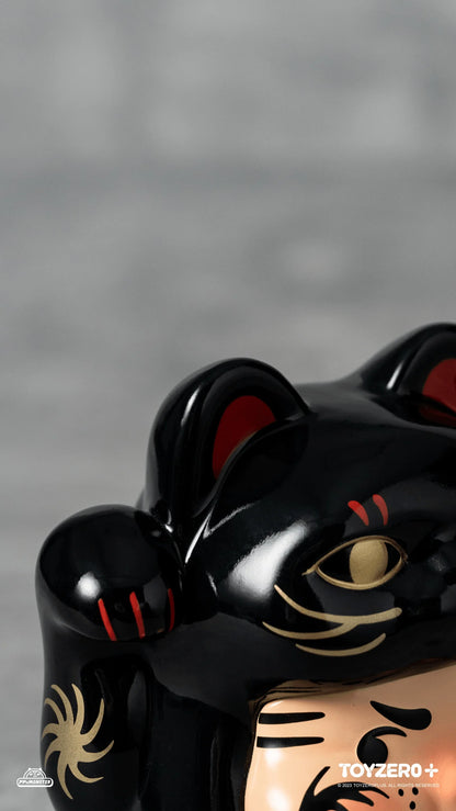 PP Lucky Cat Daruma (Black cat edition)