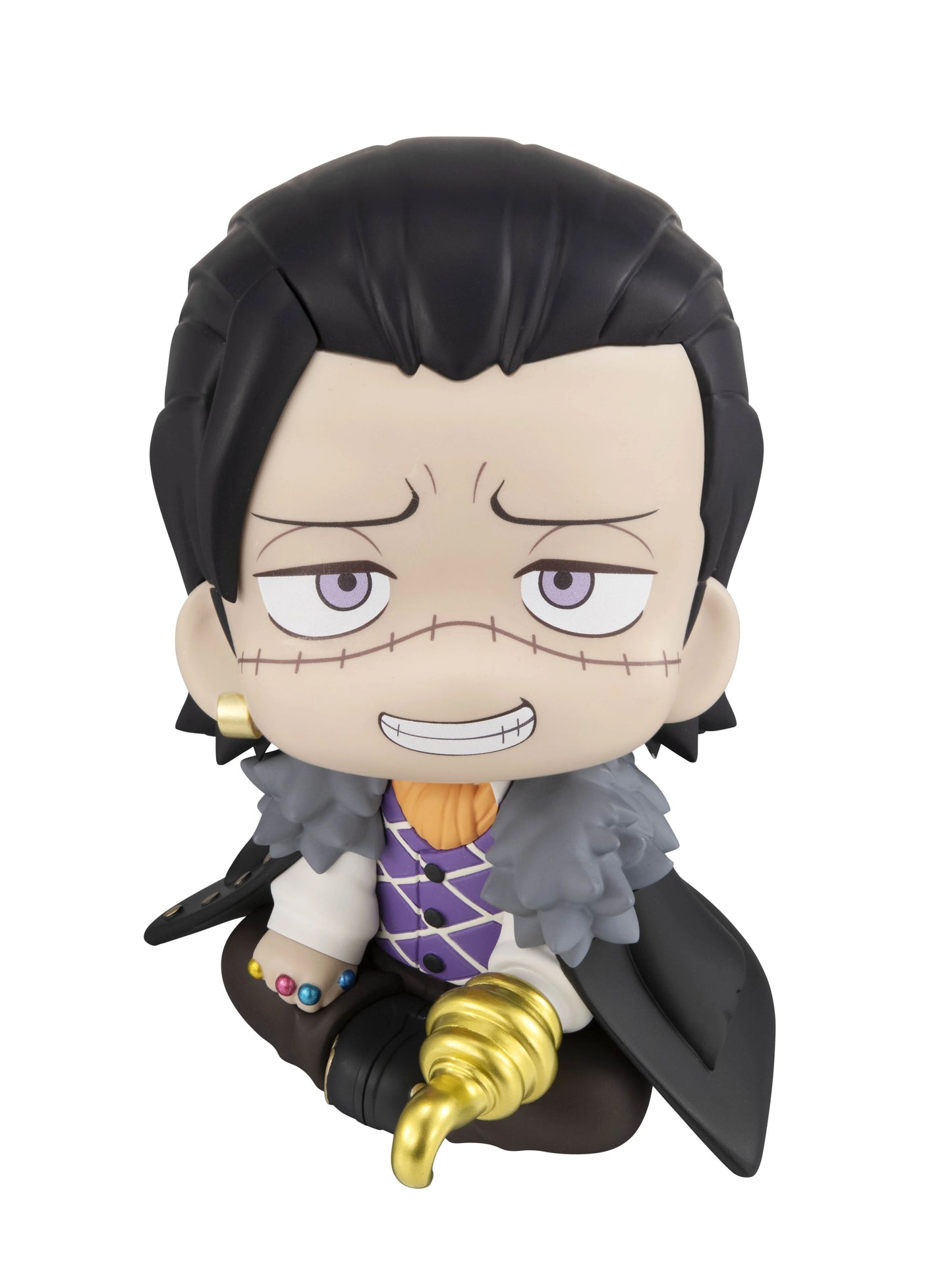 MegaHouse Lookup One Piece Dracule Mihawk & Crocodile Figure Set