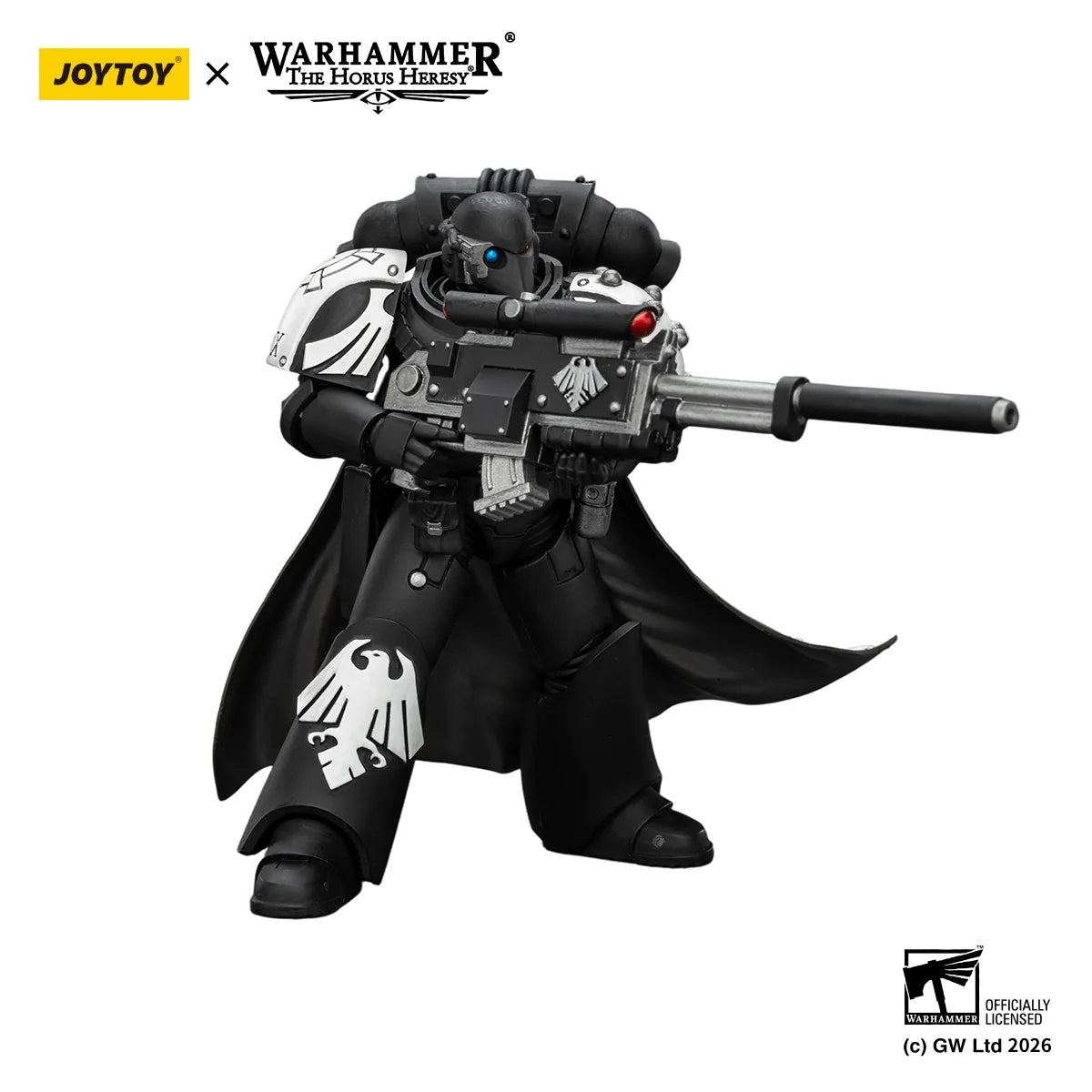 Raven Guard Mor Deythan with Nemesis bolt rifle