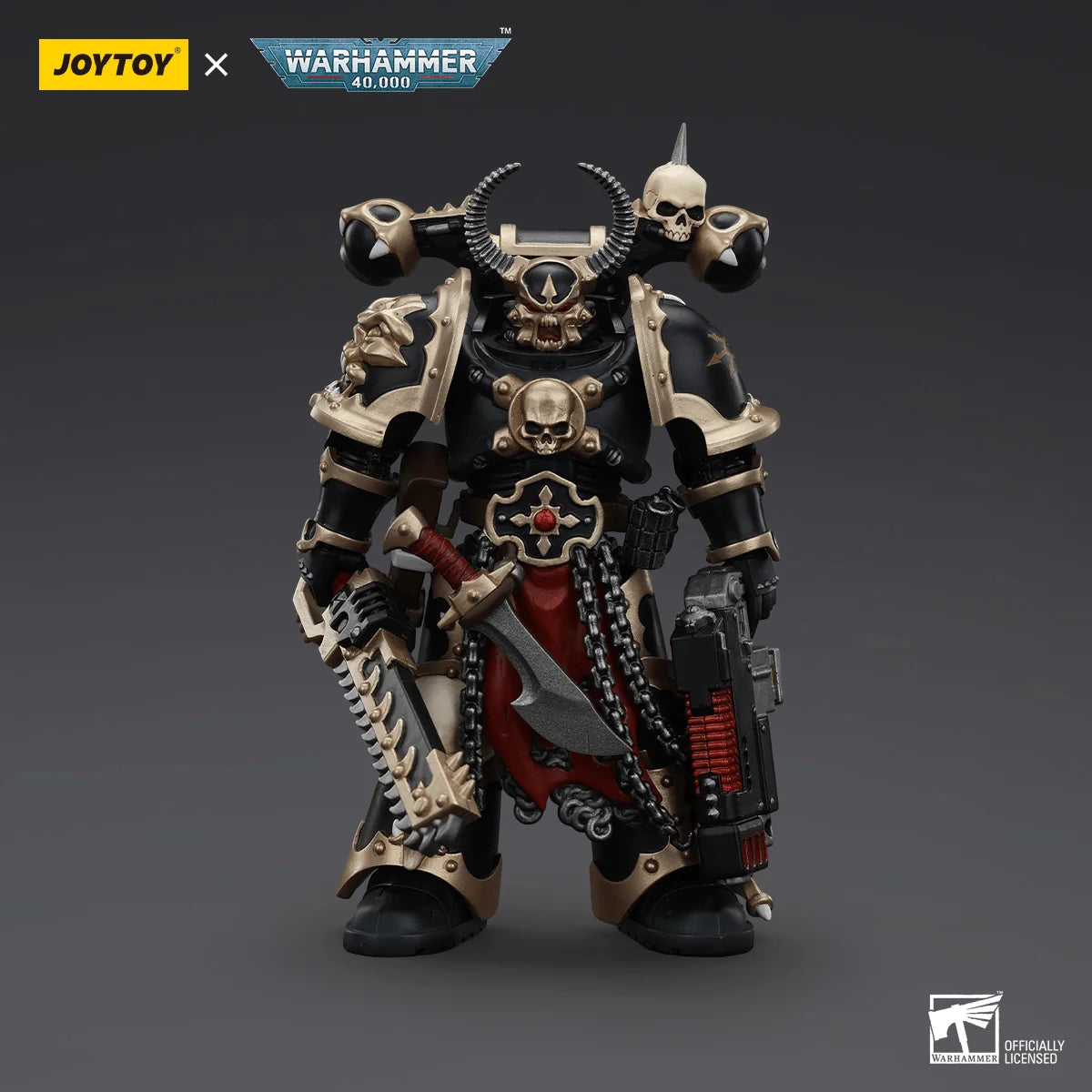 Chaos Space Marines Black Legion Chosen with Combi-melta and chainsword