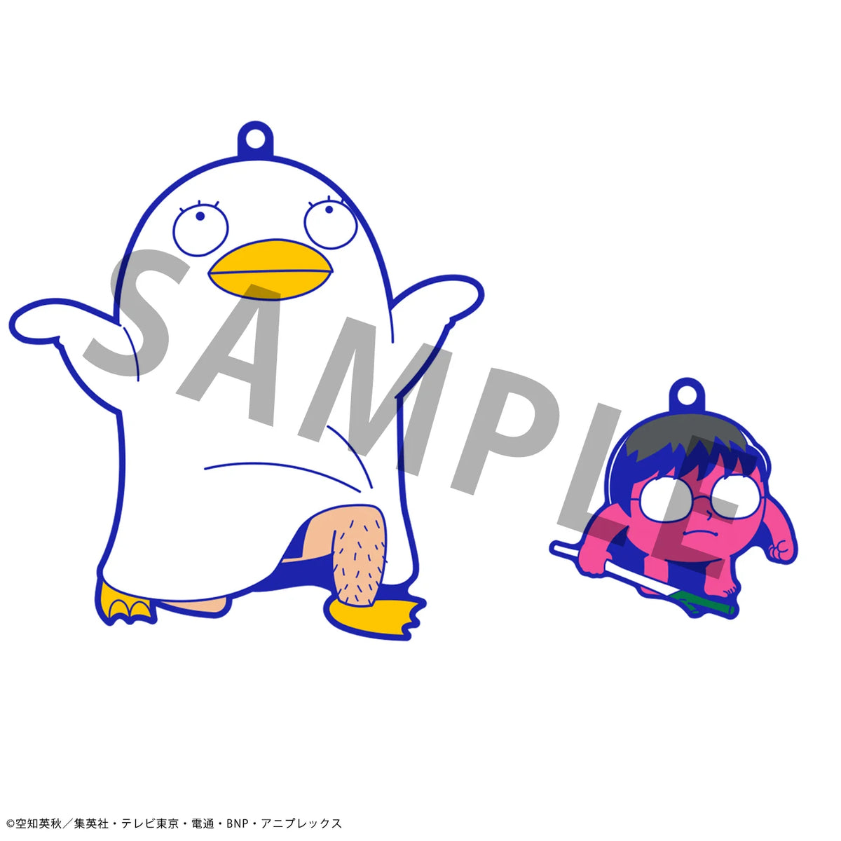 Gintama x Okawabukubu Gintama Oshanti Rubber Mascot (8pc per box)