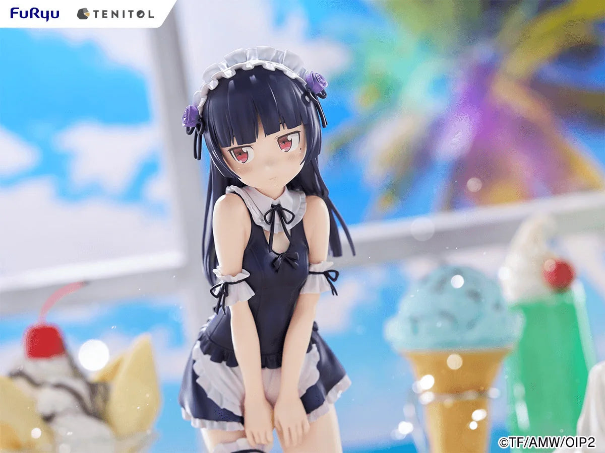 TENITOL TALL Kuroneko swimsuits maid ver.