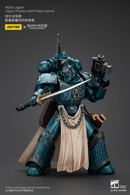 Alpha Legion Legion Praetor with Power Sword