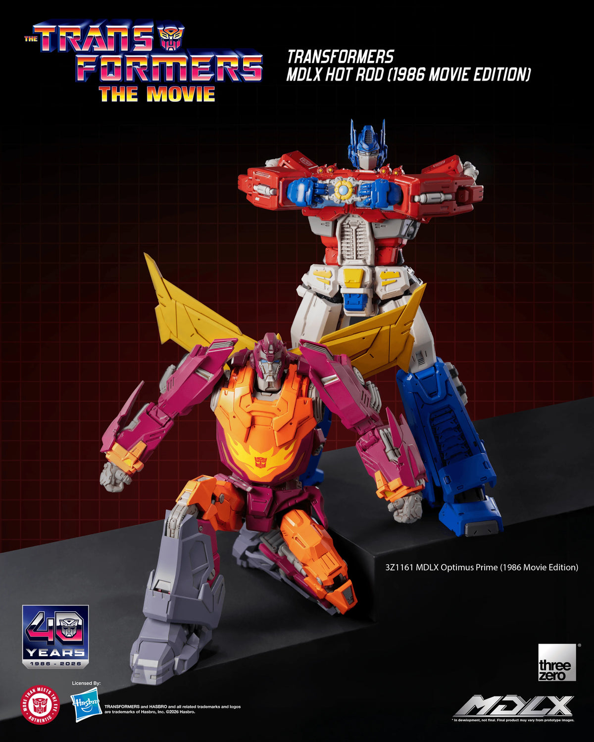 Transformers MDLX Hot Rod (1986 Movie Edition)