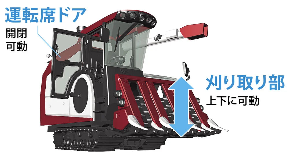 [WM07] 1:35 YANMAR COMBINE YH6115
