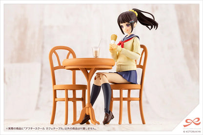 Kotobukiya Sousai Shojo Teien After School Cafe Table Plastic Model Kit