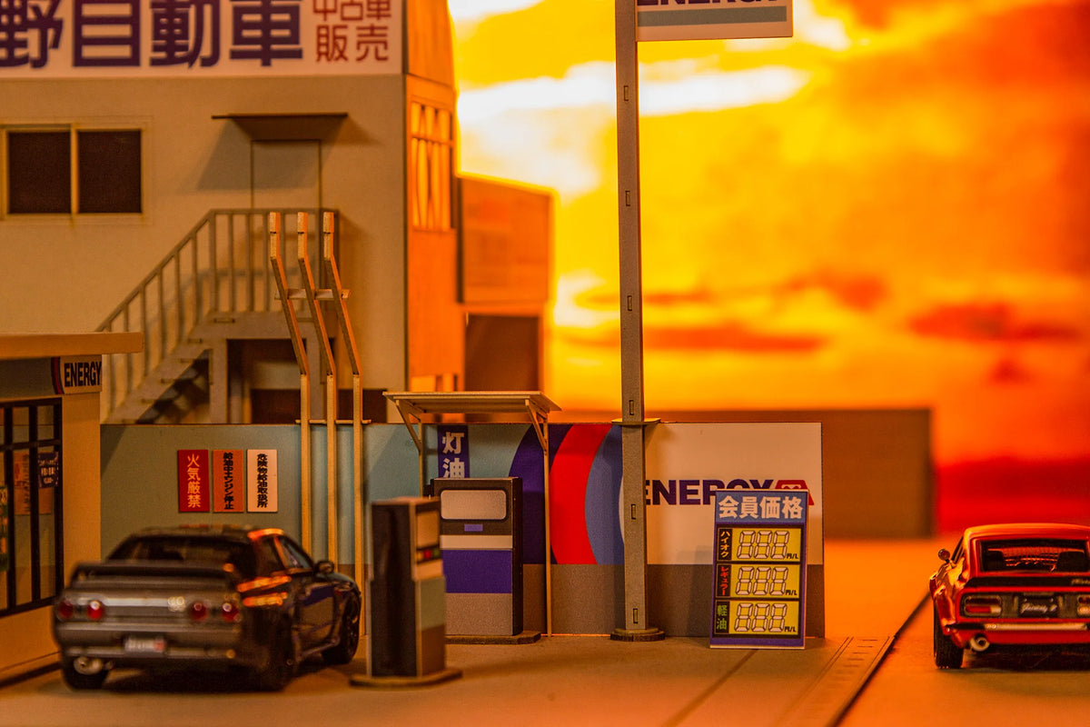 gas station