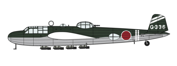 1/72 Mitsubishi G3M2/G3M3 TYPE 96 ATTACK BOMBER (NELL) MODEL 22/23 "GENZAN Flying Group"