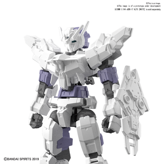 30MM 1/144 OPTION ARMOR FOR COMMANDER TYPE [ALTO EXCLUSIVE/ WHITE]