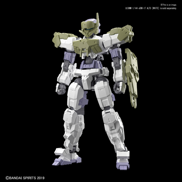 30MM 1/144 OPTION ARMOR FOR CLOSE COMBAT [ALTO EXCLUSIVE/DARK GREEN]