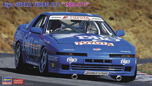 1/24 Biyo SUPRA TURBO A70 "1989 JTC"
