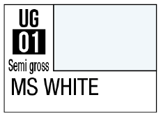 G Color - MS White (Union A.F) - 10ml (Box of 6)