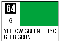 Mr. Color 64 - Yellow Green (Gloss/Primary Car)