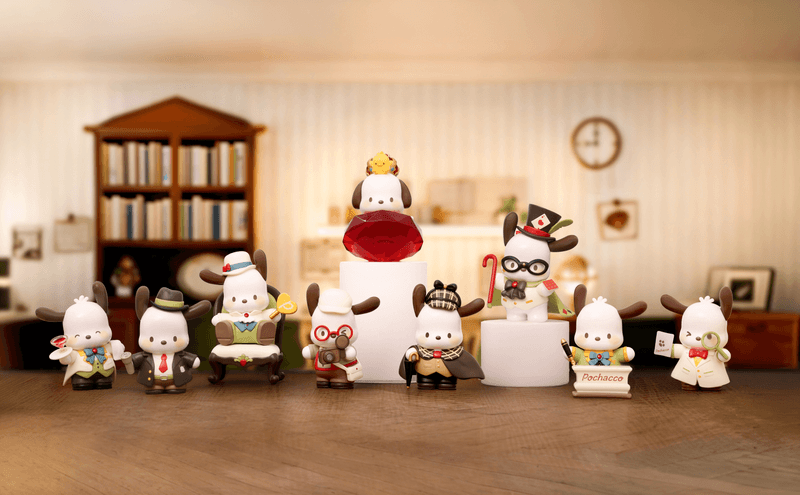 Pochacco Diamond Detective Series Figures Blind Box