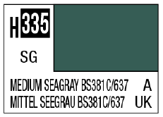 H335 Medium Seagray BS381C 637 [RAF Avro Vulcan ]