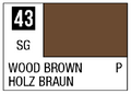 Mr Color Spray - S43 Wood Brown (Semi-Gloss/Primary)