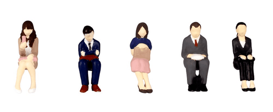 (Rerelease) 1/80 Scale super minifigure series3 That Day's Office Worker Set - Release Date: 08/2026