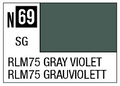 Acrysion N69 - RLM75 Gray Violet (Semi-Gloss/Aircraft)