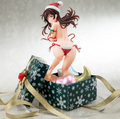 1/6 scaled pre-painted figure of "Rent-A-Girlfriend" MIZUHARA Chizuru in a Santa Claus bikini de fluffy figure 2nd Xmas