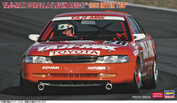 1/24 TAJI-MAX COROLLA (LEVIN AE101) 1993 INTER TEC