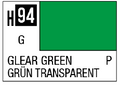AQUEOUS HOBBY COLOR - H94 GLOSS CLEAR GREEN (PRIMARY)