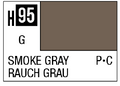 AQUEOUS HOBBY COLOR - H95 GLOSS SMOKE GRAY (PRIMARY)