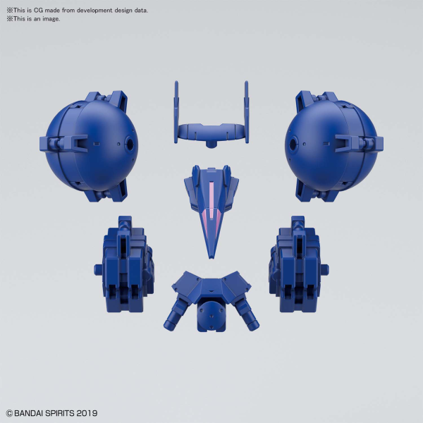 30MM 1/144 OPTION ARMOR FOR HIGH-MOBILITY [CIELNOVA EXCLUSIVE / BLUE]