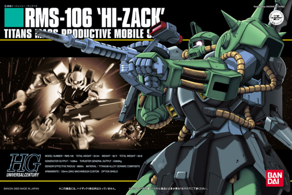 HGUC 1/144 #12 Hi Zack