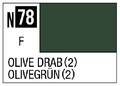 Acrysion N78 - Olive Drab (2) (Flat/Tank)