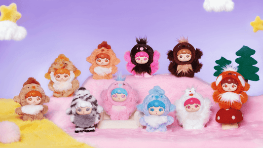 Mochi Little Monster Series Plush Charm Blind Box