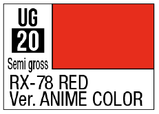 G Color - RX-78 RED Ver. ANIME COLOR