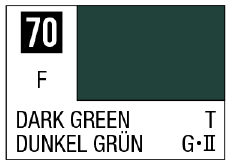 Mr Color Spray - S70 Dark Green (3/4Flat/Tank)
