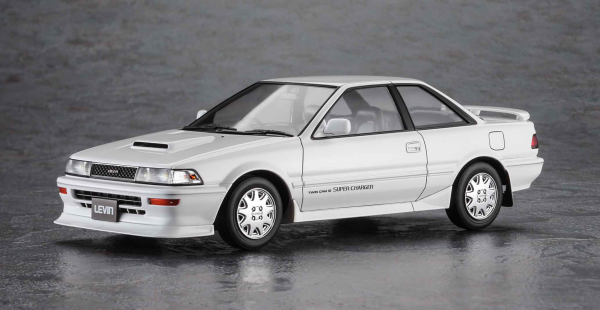 1/24 TOYOTA COROLLA LEVIN AE92 GT-Z LATE VERSION w/LIP SPOILER